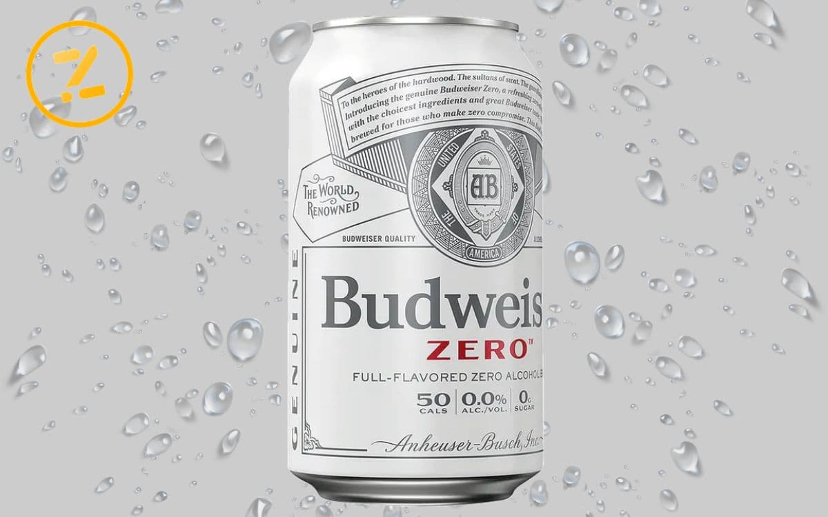 can of budweiser zero