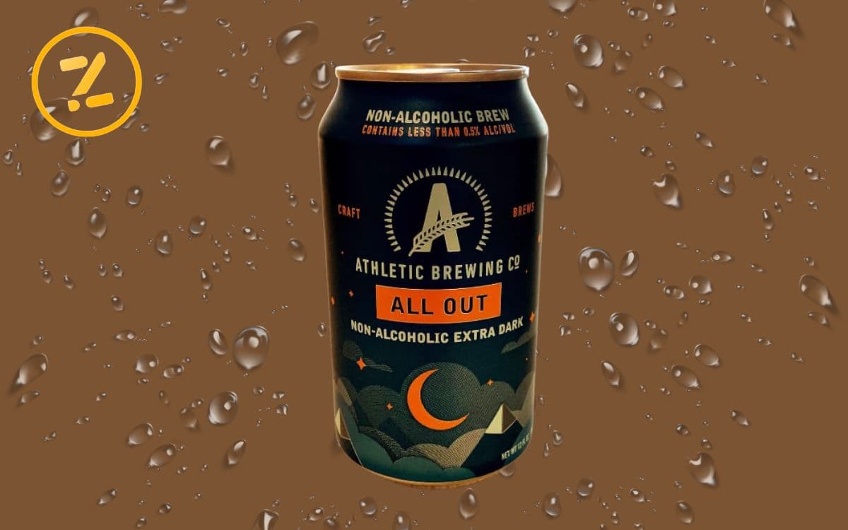can of all out stout by athletic brewing